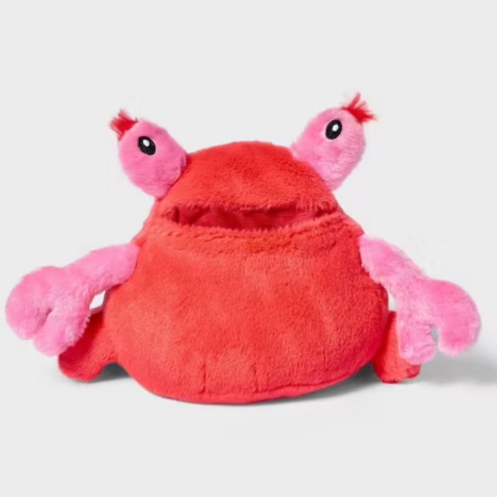 6.5" Crab Stuffed Animal - Gigglescape